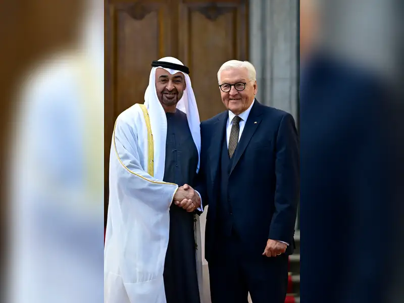 UAE President, Sheikh Mohamed bin Zayed Al Nahyan visited Germany